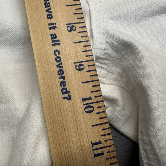Democracy Ab Technology Jeans Size 8 White Stretch Bootcut Denim - Picture 7 of 9